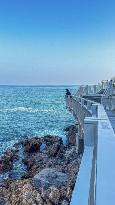 View From Walkway Near Dameisha Beach